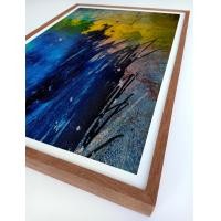 ราคา Art wall color abstract ภาพสไตล์ นามธรรม กรอบสีไม้ธรรมชาติ ภาพสไตล์ นามธรรม กรอบสีไม้ธรรมชาติ (10893581)