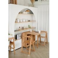 ราคา MAAI Design Butterfly Table ชุดโต๊ะพับ พร้อมเก้าอี้พับเก็บได้ 4ตัว ประกอบสำเร็จ Oak 08201 138x86x74.5 (10933499)