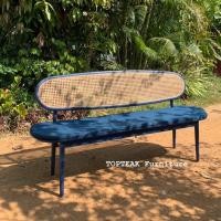 ราคา Topteak โซฟาไม้สักบุหวาย 40 สี Blazer Blue other (10933901)