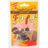 ราคา FunFed ขนมสุนัขช่วยป้อนยา รสตับหมู 20g (10937930)