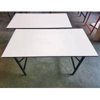ราคา DD โต๊ะพับเมลามีนขาว เมลามีนขาว / ขาเหล็กสีดำ (10942070)