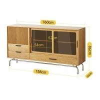 ราคา kyotohaus ตู้เก็บของไม้แบบวินเทจ รุ่น Koten Type A กระจกแก้วใส ขนาด 160*33*86 cm. ไม้โอ๊ค (นำเข้า) (10942646)