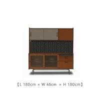 ราคา kyotohaus เค้าเตอร์ครัวมินิมอล ตู้กับข้าวสไตล์ญี่ปุ่น รุ่น Muu ขนาด 45*180*180 cm. มีตู้บน (10943744)