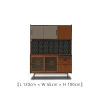 ราคา kyotohaus เค้าเตอร์ครัวมินิมอล ตู้กับข้าวสไตล์ญี่ปุ่น รุ่น Muu ขนาด 45*123*180 cm. มีตู้บน (10943748)