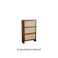 ราคา kyotohaus ตู้รองเท้าหวายแบบวินเทจ รุ่น Muu ไม่มีแผ่นรอง ขนาด 28*80*128 cm. (10944029)