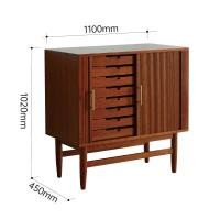 ราคา kyotohaus ตู้ไม้เก็บเครื่องประดับสไตล์วินเทจ แบบ B ขนาด 110*45*102 cm. ไม้สัก (ไทย) คล้าย 80-90% (10947374)