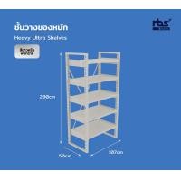 ราคา rbs shopping ชั้นวางของหนัก 80-100kg. (ตัวต้น) white (10933263)