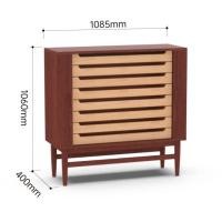 ราคา kyotohaus ตู้ไม้เก็บเครื่องประดับสไตล์วินเทจ แบบ C ไม้สัก (ไทย) คล้าย 80-90% ขนาด 108.5*40*106 cm. (10947375)