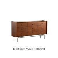 ราคา kyotohaus ตู้ลิ้นชักเก็บของแบบวินเทจ รุ่น Aki ขนาด 40*160*82 cm. ไม้ป๊อปล่า และสแตนเลส (10942664)