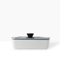 ราคา DMHOME INVENTORY หม้อเสิร์ฟทรงเหลี่ยม เทา (10940872)