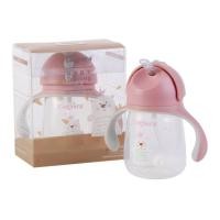 ราคา Camera baby ถ้วยหัดดื่ม แก้วหัดดื่ม กระติกน้ำ แก้วหลอดตุ้ม ชมพู ฝาสไลด์ (10962795)