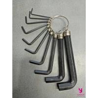 ราคา YOJI ONLINE กุญแจหกเหลี่ยม TW 10 ตัวชุด รุ่นถุง รุ่นประหยัด ประแจหกเหลี่ยม หกเหลี่ยมชุด (10962134)