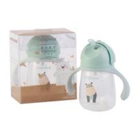 ราคา Camera baby ถ้วยหัดดื่ม แก้วหัดดื่ม กระติกน้ำ แก้วหลอดตุ้ม เขียว ฝาสไลด์ (10962794)