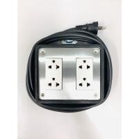 ราคา YOJI ONLINE บ็อกยาง พร้อมสายไฟ มี มอก.115-2553 ปลั๊กพ่วง ปลั๊กสามตา ปลั๊กสนาม ปลั๊กยาง ปลั๊กกราวน์คู่หุ้มยาง บ็อกยาง 4x4 +สาย5ม. (10961048)