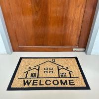 ราคา พรมดักฝุ่นใยมะพร้าว พรมกากมะพร้าว วางทางเข้าออก ใช้ได้ทั้งภายในและภายนอกอาคาร Welcome home design 40x60cm Welcome - Home (10963450)