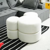 ราคา Sofa Solutions สตูล DISNEY รุ่น MICKEY-RETRO สีครีม (84x68x45 cm.) สีเบจ/สีครีม (10951530)