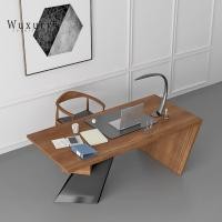 ราคา Wuxury Furniture โต๊ะทำงาน โต๊ะสำนักงาน สไตล์ โมเดิร์นสวยหรู ไม้ กว้าง 180 cm (10965600)