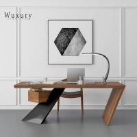 ราคา Wuxury Furniture โต๊ะทำงาน โต๊ะสำนักงาน สไตล์ โมเดิร์นสวยหรู กว้าง 140 cm ไม้ (10965598)