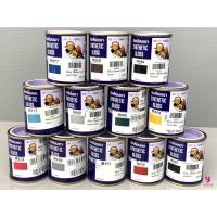 ราคา YOJI ONLINE สีน้ำมัน TOA เป็ดหงษ์ สีทาไม้ สีทาเหล็ก เคลือบเงา 1/4ปอนด์ (0.083ลิตร) ใหม่ทุกกระป๋อง M999 ดำเงา (10966172)