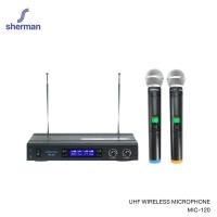ราคา Sherman ชุดไมโครโฟนไร้สาย VHF รุ่น MIC-121 ขนาด (W*L*H) 48*17*4.8 เซนติเมตร (10966741)
