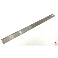 ราคา YOJI ONLINE ฟุตสแตนเลส Meta ไม้บรรทัดเหล็ก ไม้บรรทัดสแตนเลส อย่างหนา 12" (30ซม.) (10966271)