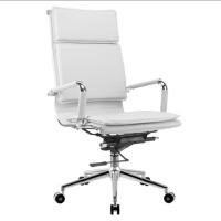 ราคา Shirafurniture เก้าอี้ทำงานเบาะหนังPU สีขาว (10966288)