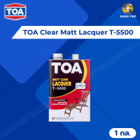 ราคา TOA Clear Matt Lacquer ทีโอเอ แล็กเกอร์ ชนิดด้าน #T-5500 1 ก.ล. (10958210)
