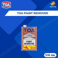 ราคา TOA PAINT REMOVER ทีโอเอ น้ำยาลอกสี #0REM 1/4 ก.ล. (10958218)