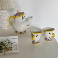 ราคา Pamu Home ชุดกาน้ำชา Mrs. Potts ถ้วยชาดิสนีย์ Beauty and the beast แก้วชา กาน้ำ Teapot เซรามิค Disney ชุดเซตกาน้ำ (10984056)