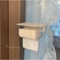 ราคา Pamu Home กล่องทิชชู่ กล่องทิชชู่ติดผนัง ไม่ต้องเจาะ Tissue Box กล่องทิชชู่แบบใส สีใส (10984559)
