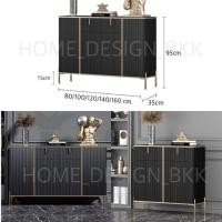 ราคา Home Designs Bkk Console cabinet ตู้เก็บรองเท้า ตู้เก็บของอเนกประสงค์ white 160*35*95H (10989121)