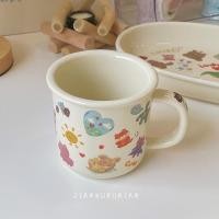 ราคา Pamu Home จานชาม ลายการ์ตูน ลายน่ารัก เข้าไมโครเวฟ 2 Size (10989619)