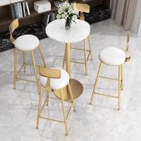 ราคา Lequa Furniture ชุดโต๊ะบาร์ โต๊ะบาร์ โต๊ะบาร์หินอ่อน เคาน์เตอร์บาร์ สีขาว สีดำ จัดส่งฟรี ขาว + เก้าอี้ 4 ตัว (10974977)