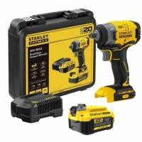 ราคา STANLEY สว่านไร้สาย SBW910M1 พร้อมแบตและแท่นชาร์จ สว่านไร้สาย (10960402)