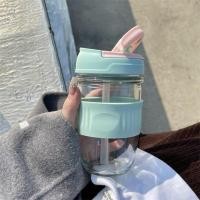 ราคา Pamu Home แก้วร้อน สีพาสเทลแก้วกาแฟ น้ำไม่หก ยกดื่ม ดูดหลอดก็ได้ เขียว (10984008)
