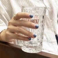 ราคา Pamu Home แก้วลายกริด แก้วทรงสูง แก้วเครื่องดื่ม 320 ML (10984014)