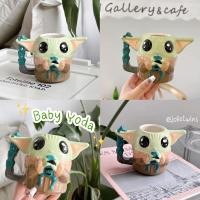ราคา Pamu Home แก้วโยดา Star Wars เบบี้โยดา Baby Yoda สตาร์วอร์ส แก้วเซรามิค ceramic Size (10984021)