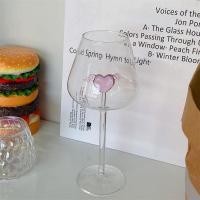 ราคา Pamu Home แก้วไวน์ หัวใจ Cupid แก้วดีไซน์Wine glass แก้วออกแบบพิเศษ แก้วคาเฟ่ แบบยาว (10984054)