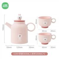 ราคา Pamu Home LINE FRIENDS เซตกาน้ำชา + Brown Cony Sally CONY (10984083)
