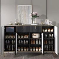 ราคา Home Designs Bkk Console cabinet ตู้เก็บรองเท้า ตู้เก็บของอเนกประสงค์ 120*35*95H white (10989136)