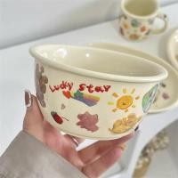 ราคา Pamu Home จานชาม ลายการ์ตูน ลายน่ารัก เข้าไมโครเวฟ สี Size (10989332)