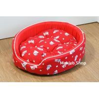 ราคา Mahjeb เบาะนอนสุนัขและแมว ฟองน้ำ ทรงกลม #4 น้ำหนักไม่เกิน 15 กก. หมาจ๋าแดง (10988279)