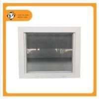 ราคา Vilann หน้านต่างบานเกล็ด uPVC พร้อมมุ้ง สีขาว 60x50 ซม. (10993003)