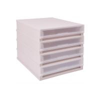 ราคา UDEE กล่องลิ้นชักใส่เอกสาร ขนาด A4 รุ่น 4 ชั้น สีชมพู (10978396)