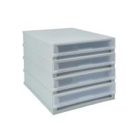 ราคา UDEE กล่องลิ้นชักใส่เอกสาร ขนาด A4 รุ่น 4 ชั้น สีเขียว (10978398)