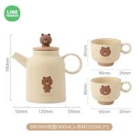 ราคา Pamu Home LINE FRIENDS เซตกาน้ำชา + Brown Cony Sally BROWN (10984081)