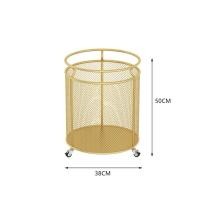 ราคา INTERY ตะกร้าใส่ผ้า ตะกร้าใส่ผ้าสีทอง ที่ใส่ของเบ็ดเตล็ด CT111D046 ZEITAKU 03 (10995667)