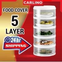 ราคา MR.CARLINO คอนโดเก็บอาหาร ที่เก็บอาหาร ชั้นเก็บอุณหภูมิ : STACY FOOD COVER STACY สีขาว 5ชั้น (11006684)