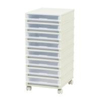 ราคา UDEE กล่องลิ้นชักใส่เอกสาร ขนาด A4 รุ่น 8 ชั้น-ติดล้อ สีเขียว (10978292)