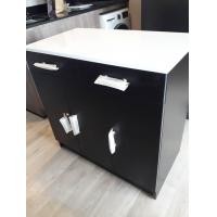 ราคา MMC Furniture โต๊ะกาแฟ เค้าเตอร์กาแฟ ไม้ MDF ท๊อปหินแกรนิต ขนาด 50x90x90cm หรือสั่งผลิตตามแบบ เลือกสีหิน สีไม้ได้ ทักแชท 50x90x90cm ดำ (11012674)